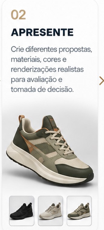 Daça diferentes apresentações da sua modelagem
